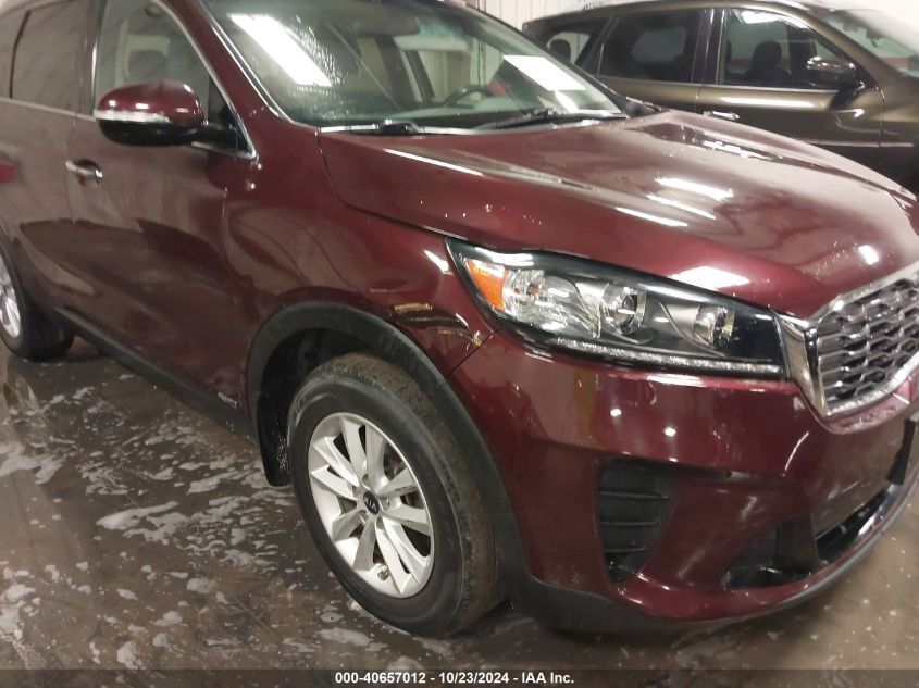 2020 Kia Sorento 2.4L Lx VIN: 5XYPGDA30LG644719 Lot: 40657012