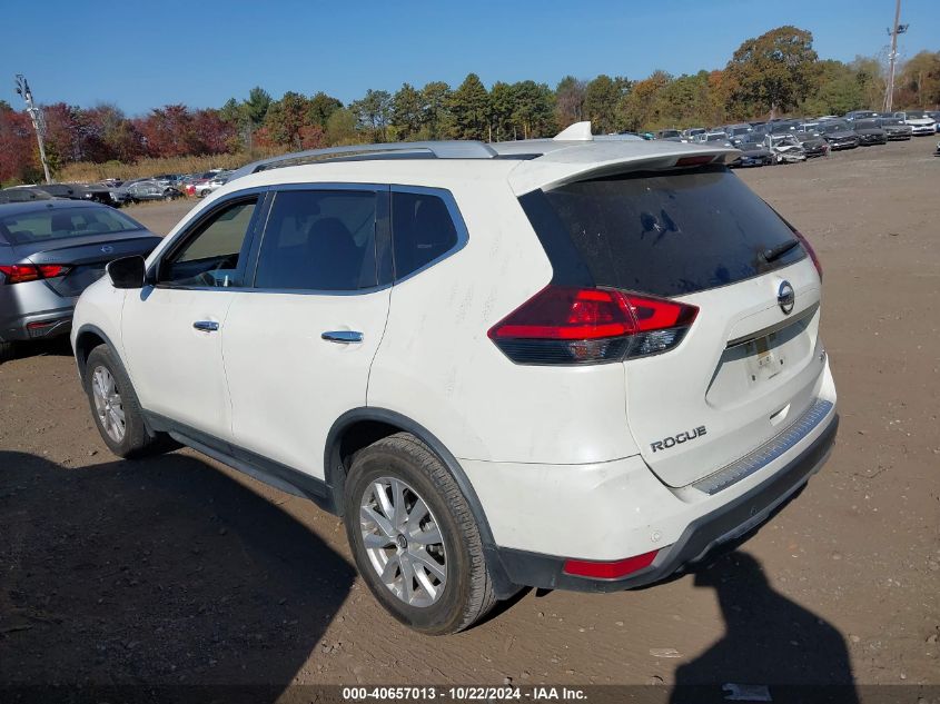 2019 Nissan Rogue Sv VIN: JN8AT2MV4KW373124 Lot: 40657013