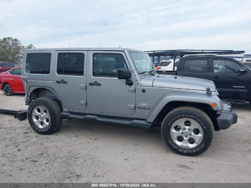 2014 Jeep Wrangler Unlimited Sahara VIN: 1C4BJWEG2EL110813 Lot: 40657016