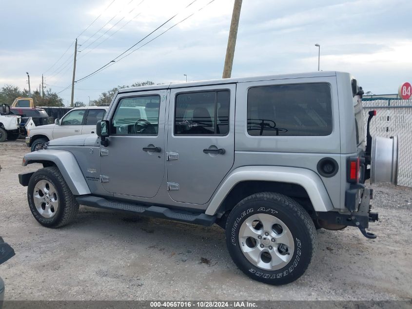 2014 Jeep Wrangler Unlimited Sahara VIN: 1C4BJWEG2EL110813 Lot: 40657016