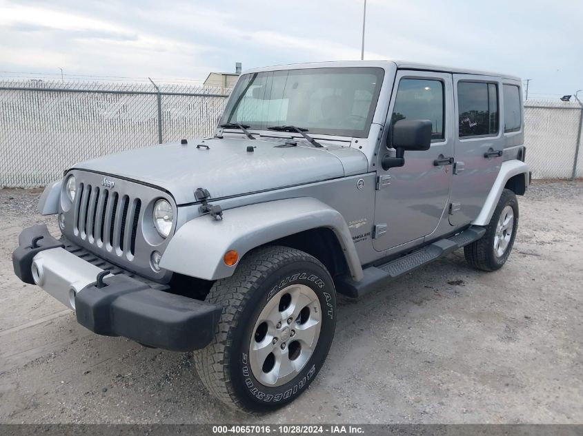 2014 Jeep Wrangler Unlimited Sahara VIN: 1C4BJWEG2EL110813 Lot: 40657016