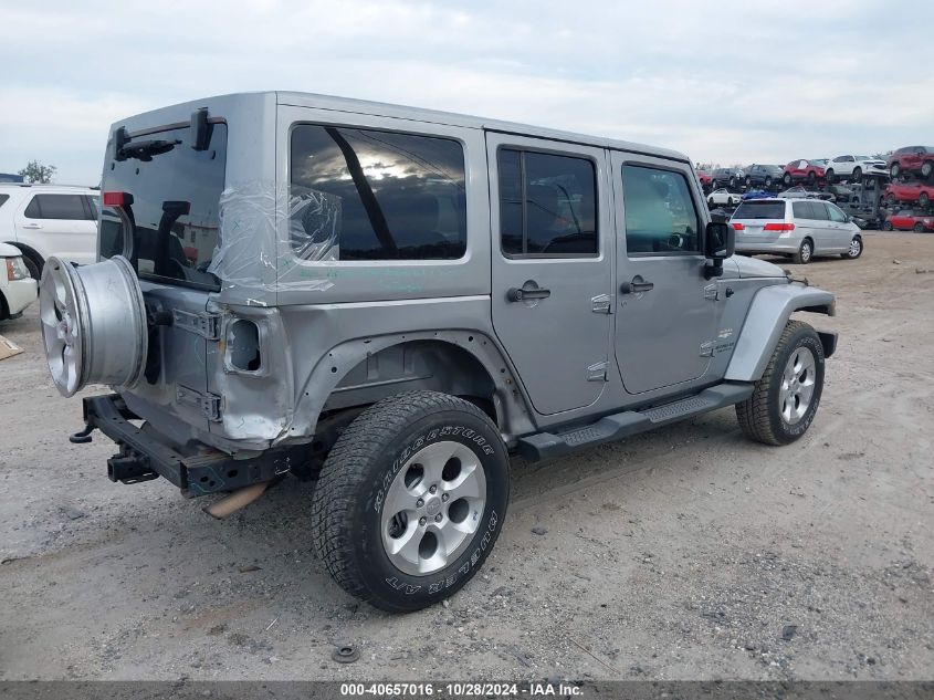 2014 Jeep Wrangler Unlimited Sahara VIN: 1C4BJWEG2EL110813 Lot: 40657016