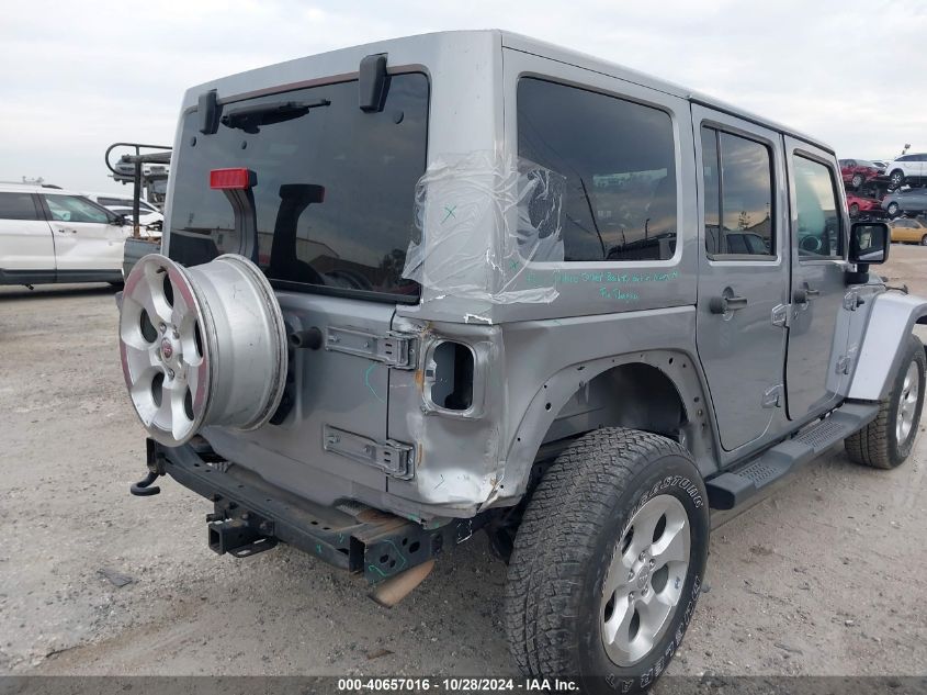 2014 Jeep Wrangler Unlimited Sahara VIN: 1C4BJWEG2EL110813 Lot: 40657016