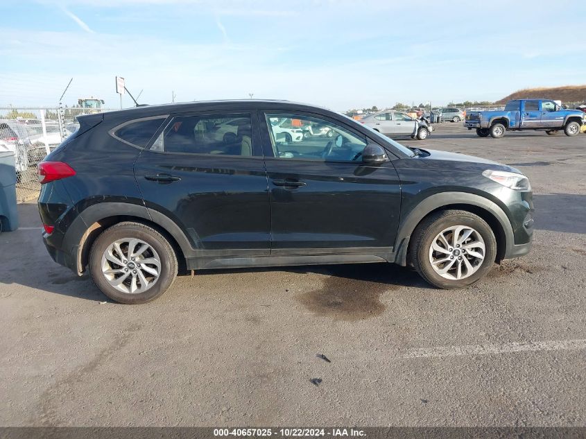 2016 Hyundai Tucson Se VIN: KM8J23A4XGU062103 Lot: 40657025