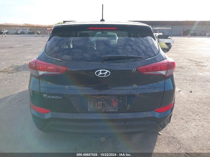 2016 Hyundai Tucson Se VIN: KM8J23A4XGU062103 Lot: 40657025