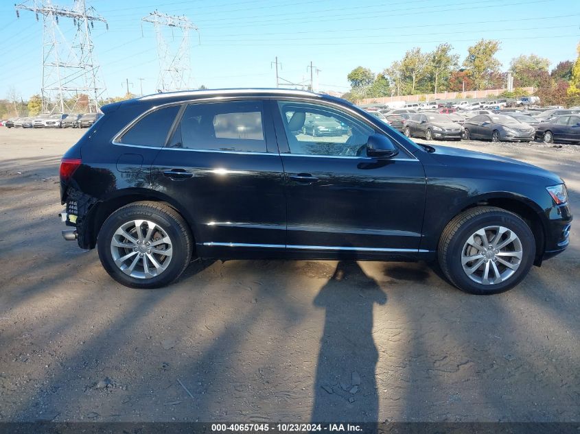 2016 Audi Q5 2.0T Premium VIN: WA1L2AFP3GA054022 Lot: 40657045