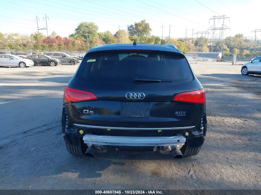 2016 Audi Q5 2.0T Premium VIN: WA1L2AFP3GA054022 Lot: 40657045