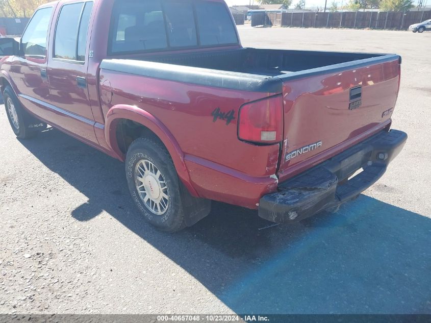 2001 GMC Sonoma Sls VIN: 1GTDT13W31K245718 Lot: 40657048