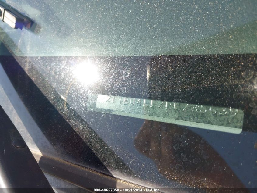 2011 Toyota Corolla S VIN: 2T1BU4EE7BC735639 Lot: 40657058