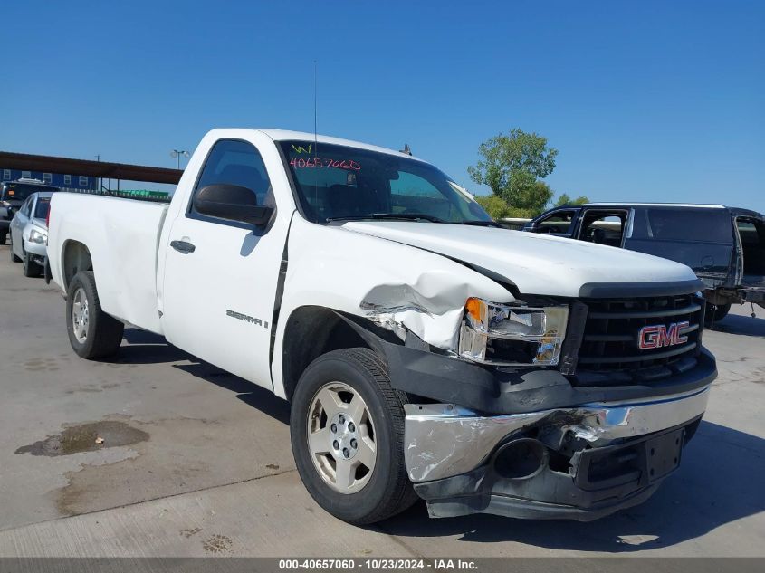 2008 GMC Sierra 1500 Work Truck VIN: 1GTEC14C08Z244763 Lot: 40657060