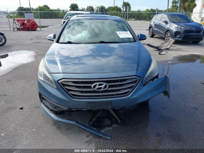 2016 Hyundai Sonata Sport VIN: 5NPE34AF4GH380044 Lot: 40657070