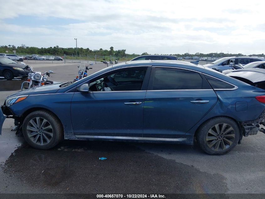 2016 HYUNDAI SONATA SPORT - 5NPE34AF4GH380044