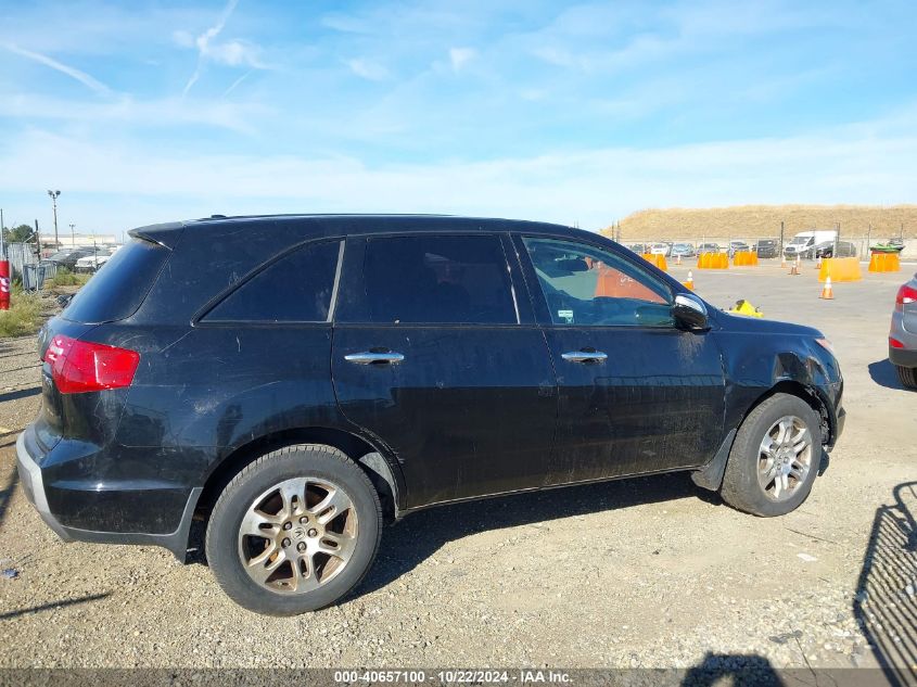 2009 Acura Mdx Technology Package VIN: 2HNYD28469H513671 Lot: 40657100