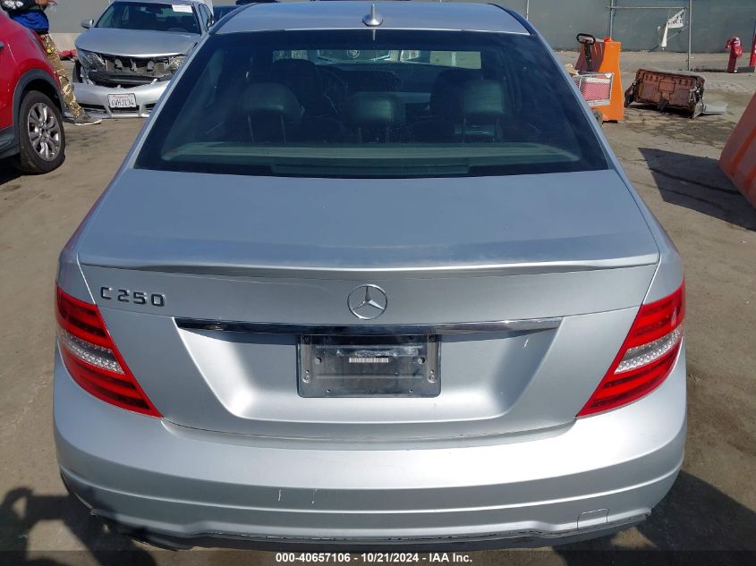 2013 Mercedes-Benz C 250 Luxury/Sport VIN: WDDGF4HB2DR290680 Lot: 40657106