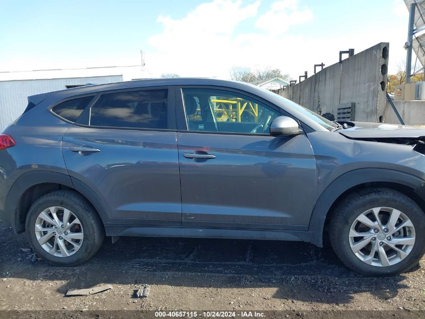 2021 Hyundai Tucson Se VIN: KM8J2CA4XMU345659 Lot: 40657115