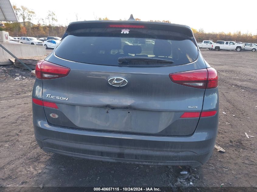 2021 Hyundai Tucson Se VIN: KM8J2CA4XMU345659 Lot: 40657115