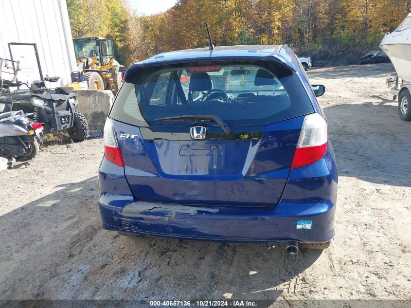 2010 Honda Fit Sport VIN: JHMGE8H4XAS009301 Lot: 40657136