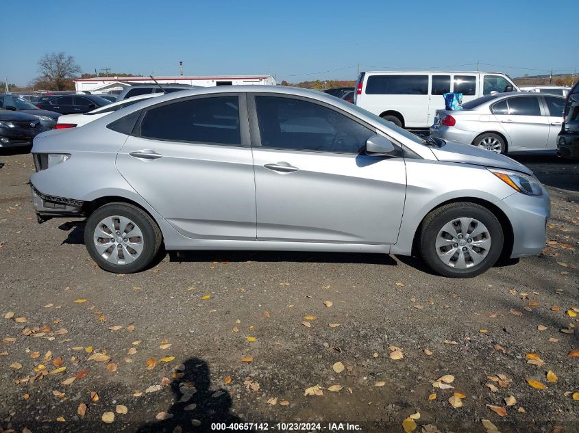 2017 Hyundai Accent Se VIN: KMHCT4AE0HU224424 Lot: 40657142