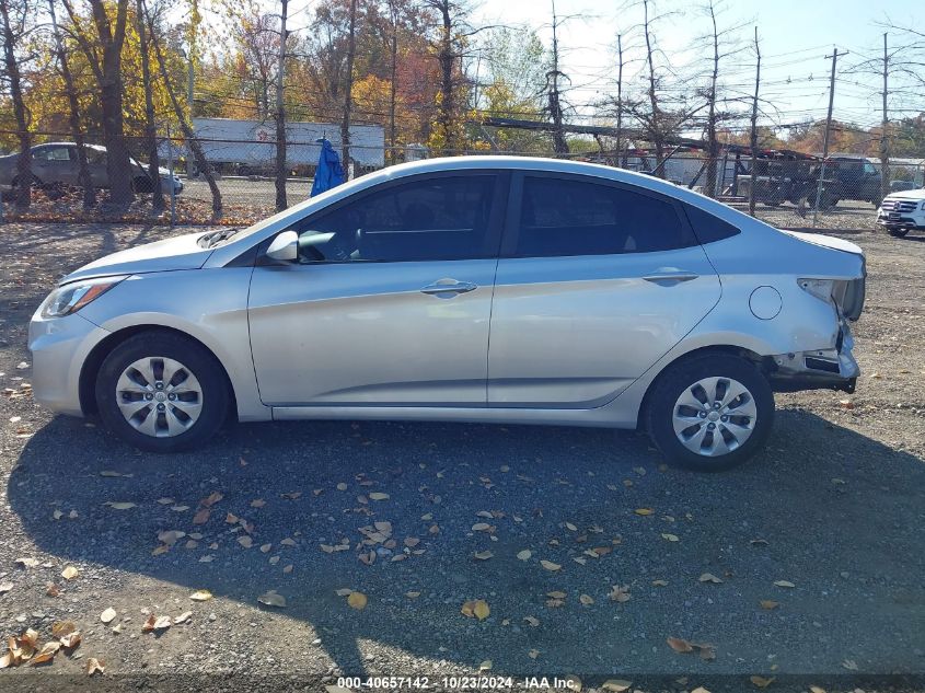 2017 Hyundai Accent Se VIN: KMHCT4AE0HU224424 Lot: 40657142