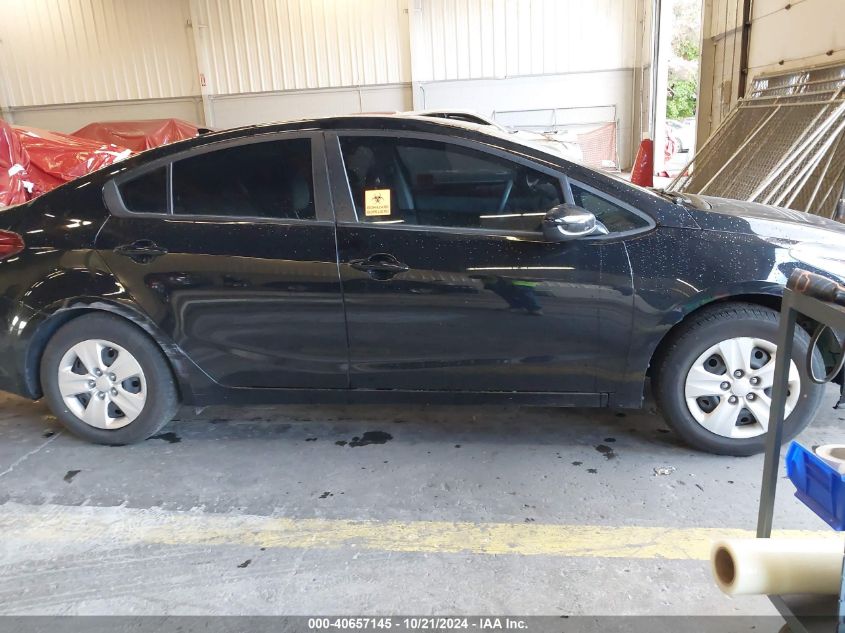 2018 Kia Forte Lx VIN: 3KPFK4A76JE274089 Lot: 40657145