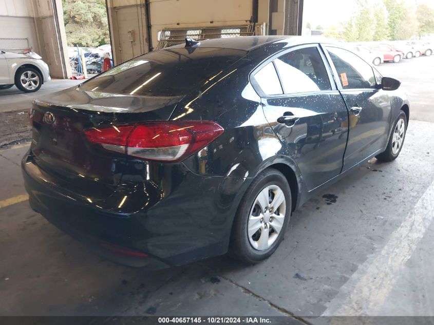 2018 Kia Forte Lx VIN: 3KPFK4A76JE274089 Lot: 40657145