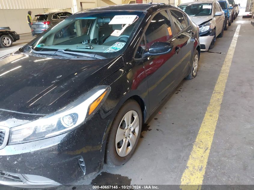 2018 Kia Forte Lx VIN: 3KPFK4A76JE274089 Lot: 40657145