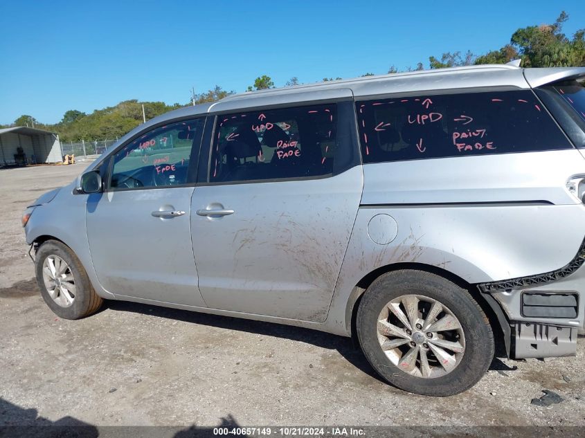 2017 Kia Sedona Lx VIN: KNDMB5C1XH6268673 Lot: 40657149