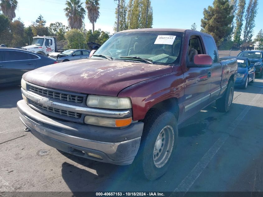 1999 Chevrolet Silverado 1500 Ls VIN: 2GCEK19T3X1295323 Lot: 40657153