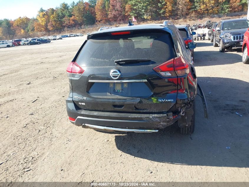 2017 Nissan Rogue Sv VIN: JN8AT2MV4HW008418 Lot: 40657173