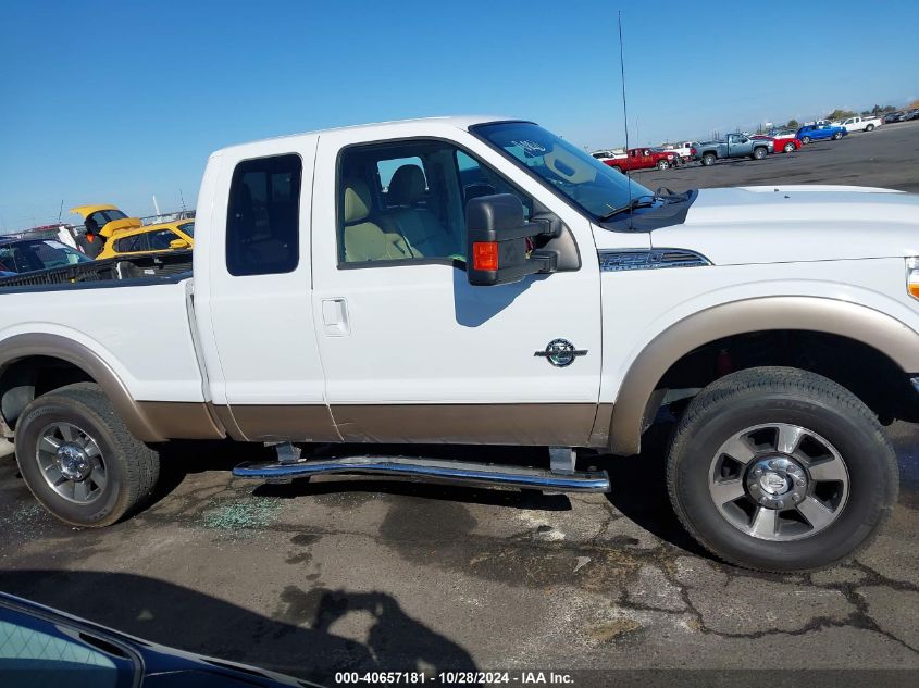 2011 Ford F-250 Lariat VIN: 1FT7X2BT3BEC20767 Lot: 40657181