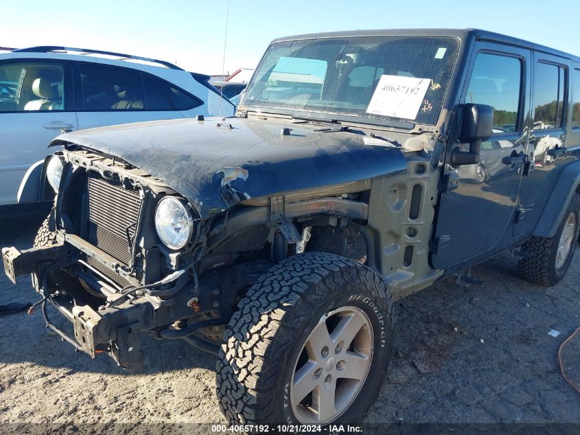 2018 Jeep Wrangler Jk Unlimited Sport S 4X4 VIN: 1C4HJWDG1JL890552 Lot: 40657192