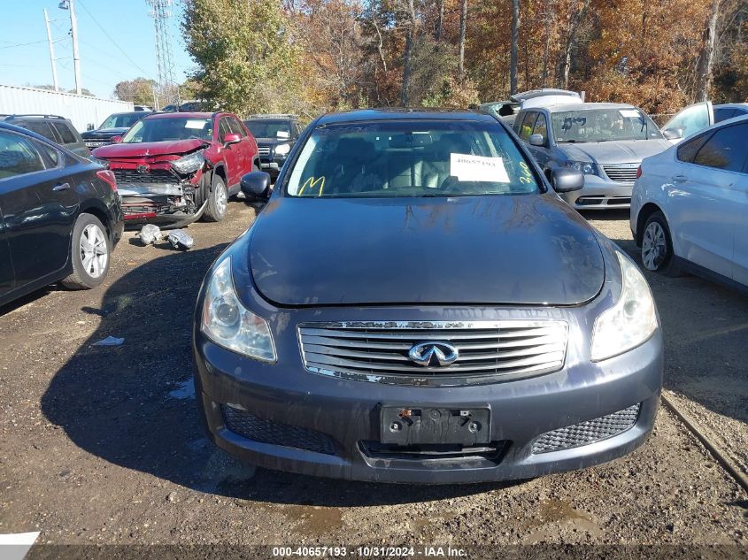 2008 Infiniti G35X VIN: JNKBV61F38M278183 Lot: 40657193