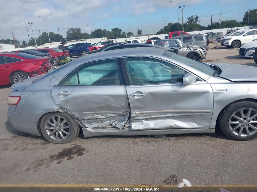 2010 Toyota Camry Hybrid VIN: 4T1BB3EK7AU119569 Lot: 40657231