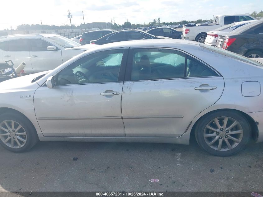 2010 Toyota Camry Hybrid VIN: 4T1BB3EK7AU119569 Lot: 40657231