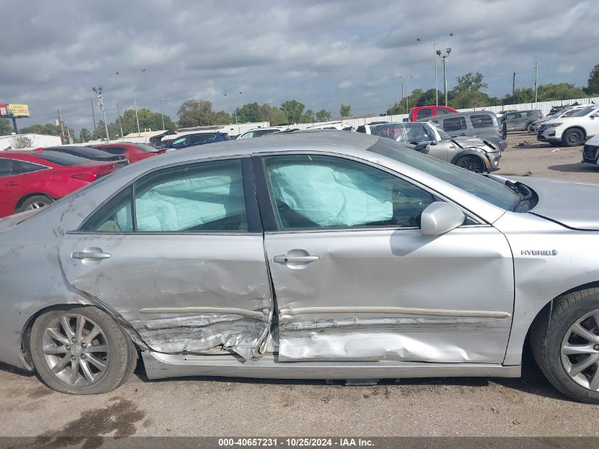 2010 Toyota Camry Hybrid VIN: 4T1BB3EK7AU119569 Lot: 40657231