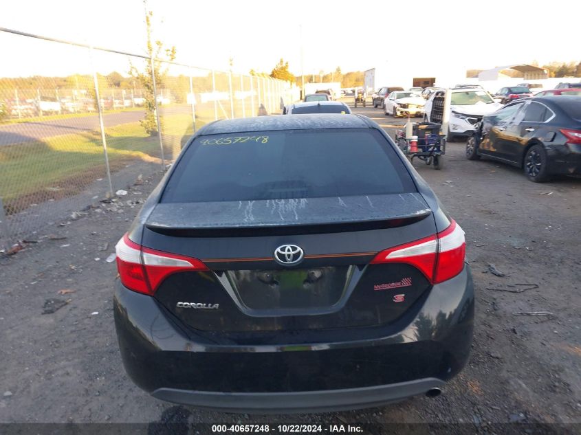 2016 Toyota Corolla S Plus VIN: 2T1BURHE8GC630690 Lot: 40657248