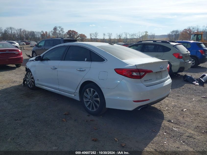 VIN 5NPE34AF9FH202631 2015 Hyundai Sonata, Sport no.3