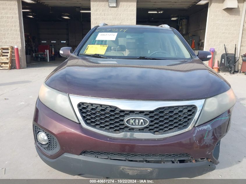 2011 Kia Sorento Lx VIN: 5XYKT4A10BG128895 Lot: 40657274