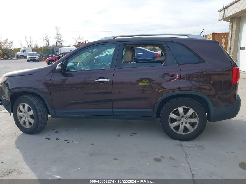 2011 Kia Sorento Lx VIN: 5XYKT4A10BG128895 Lot: 40657274