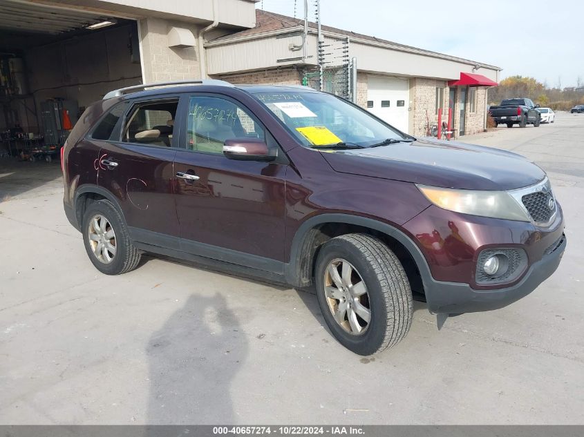 2011 Kia Sorento Lx VIN: 5XYKT4A10BG128895 Lot: 40657274