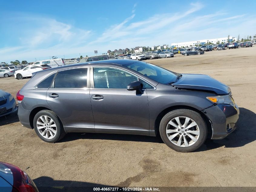 2015 Toyota Venza Le VIN: 4T3ZA3BB9FU093867 Lot: 40657277