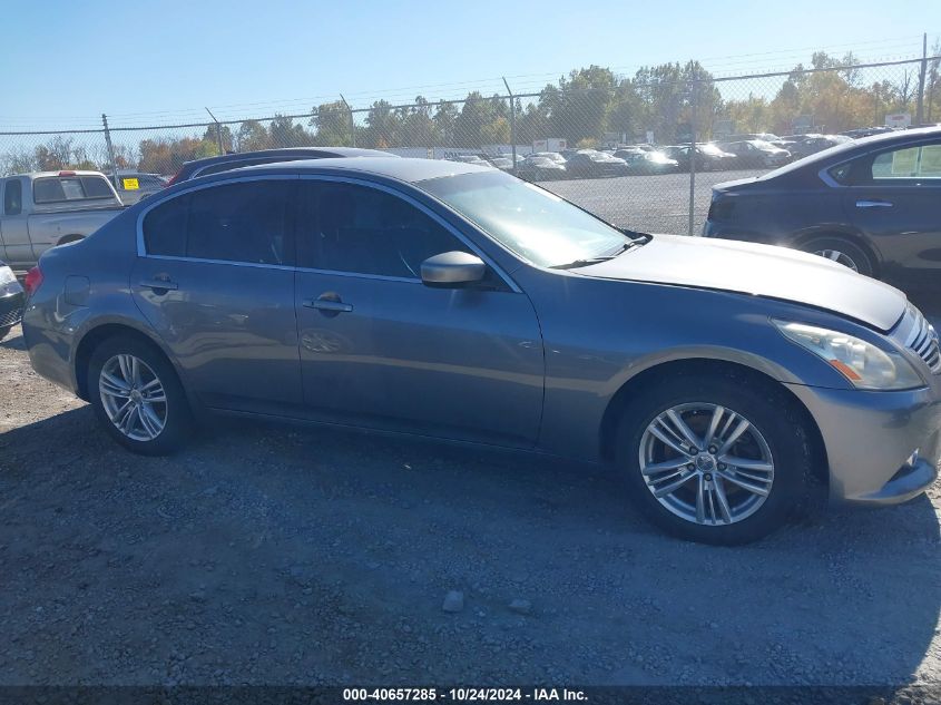 2011 Infiniti G37X VIN: JN1CV6AR9BM403097 Lot: 40657285