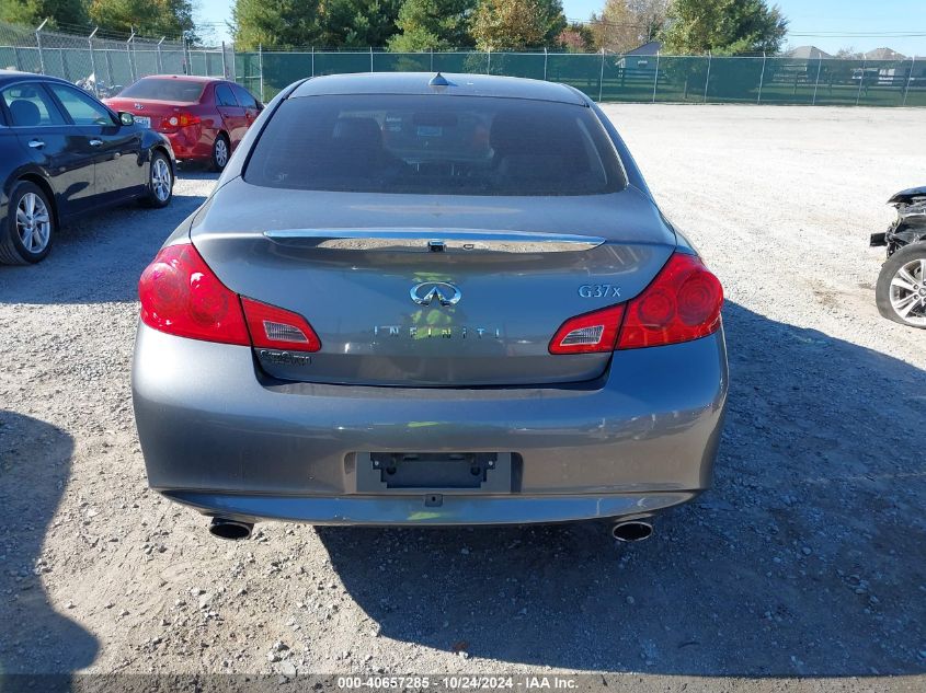 2011 Infiniti G37X VIN: JN1CV6AR9BM403097 Lot: 40657285