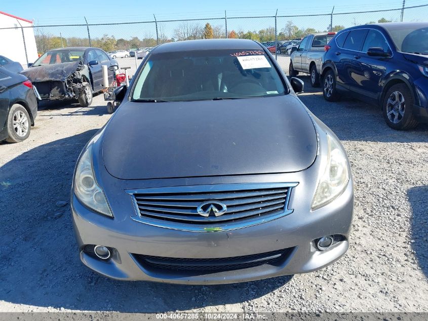 2011 Infiniti G37X VIN: JN1CV6AR9BM403097 Lot: 40657285