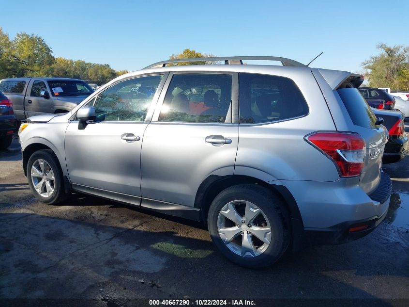 2015 Subaru Forester 2.5I Limited VIN: JF2SJARC6FH529764 Lot: 40657290