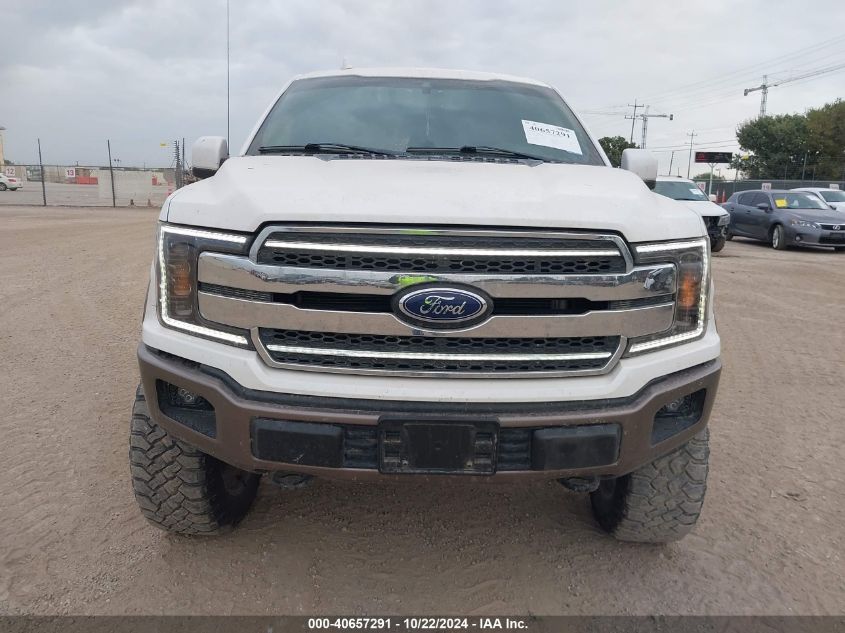 2019 Ford F-150 King Ranch VIN: 1FTEW1E5XKFA06953 Lot: 40657291