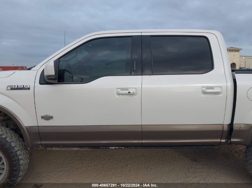 2019 Ford F-150 King Ranch VIN: 1FTEW1E5XKFA06953 Lot: 40657291