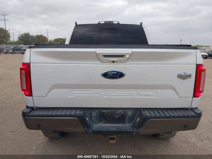 2019 Ford F-150 King Ranch VIN: 1FTEW1E5XKFA06953 Lot: 40657291