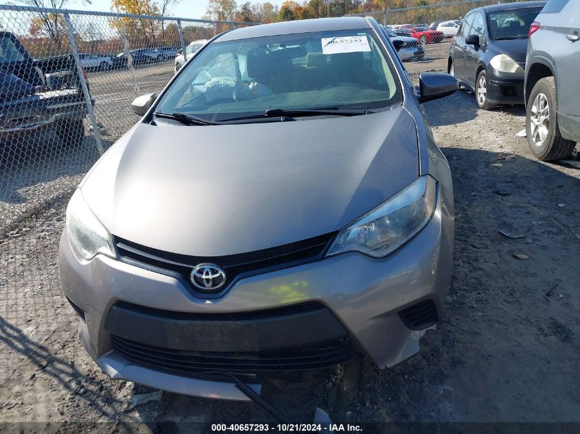 2014 Toyota Corolla Le VIN: 2T1BURHEXEC208823 Lot: 40657293