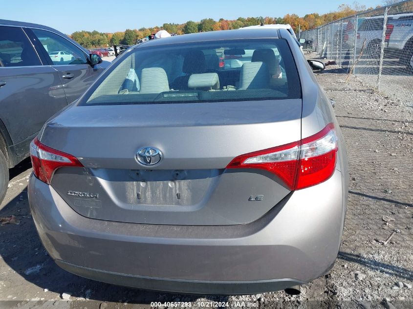 2014 Toyota Corolla Le VIN: 2T1BURHEXEC208823 Lot: 40657293